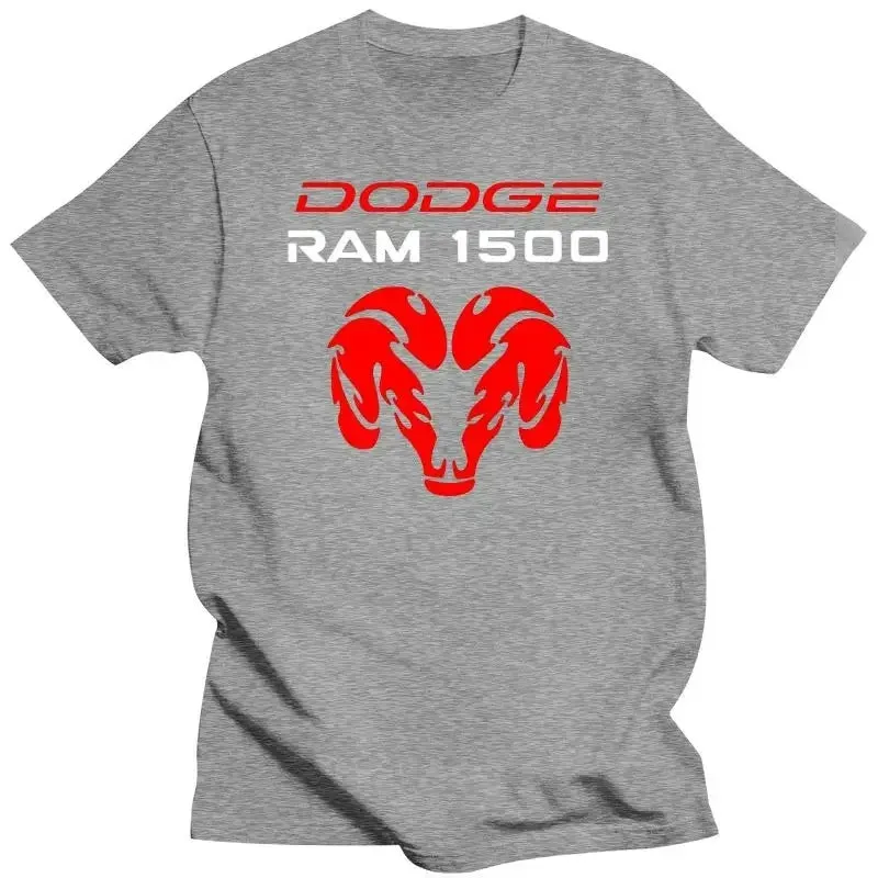 Ram 1500 Turbo Car Fans Men's Black Crew Neck T-Shirt – Casual Streetwear Short Sleeve Tee