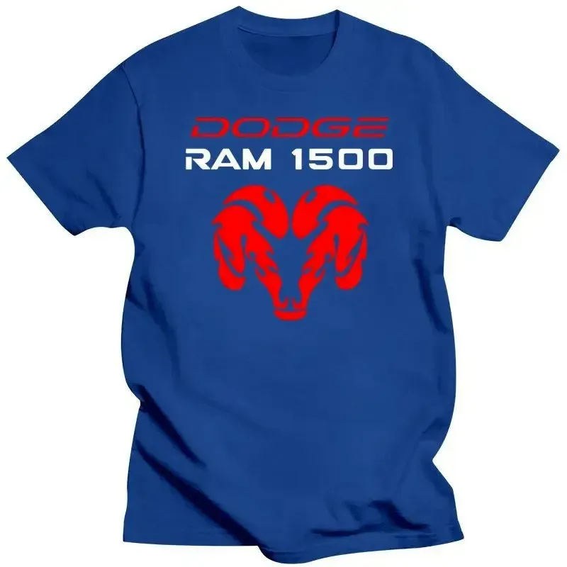 Ram 1500 Turbo Car Fans Men's Black Crew Neck T-Shirt – Casual Streetwear Short Sleeve Tee