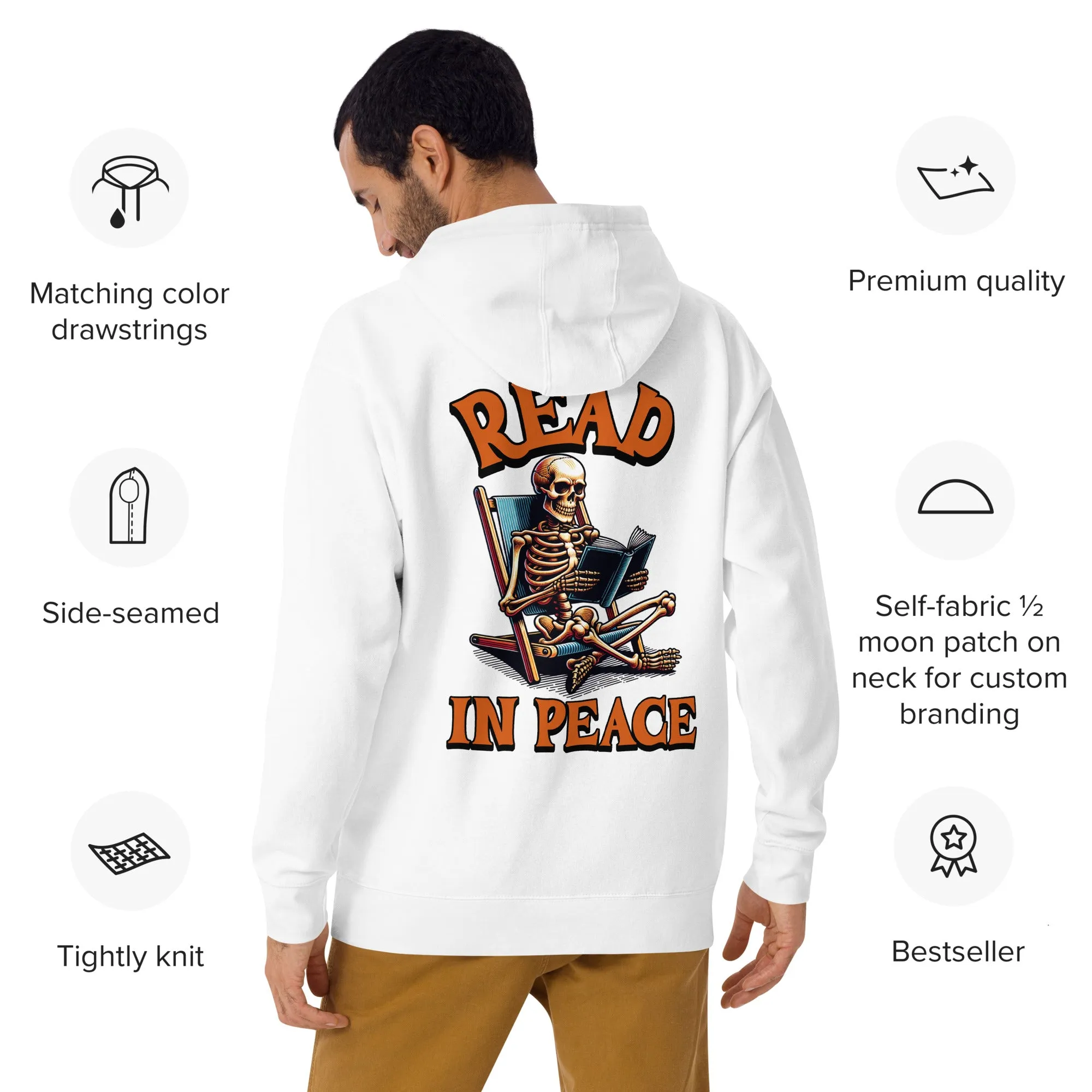 Read in Peace Unisex Hoodie