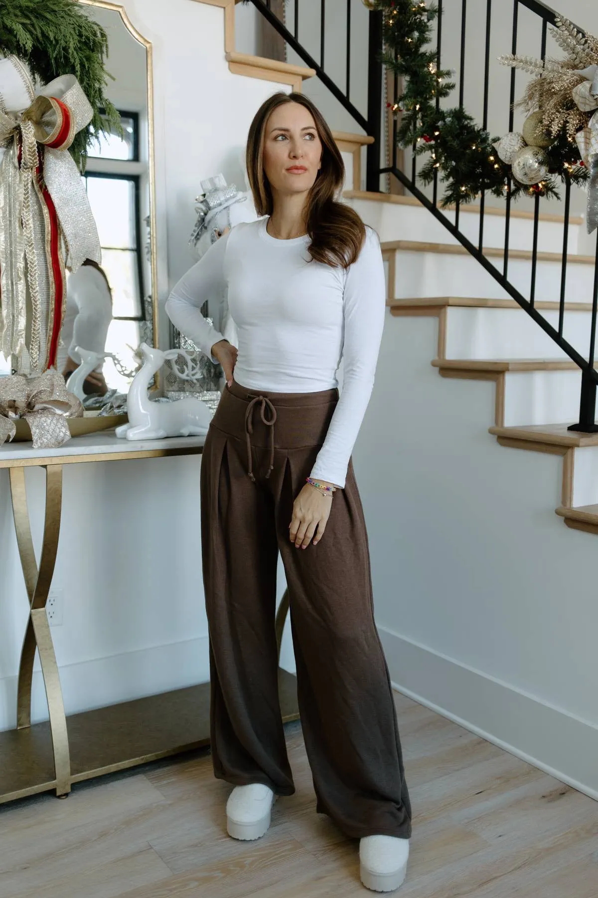 Rest On It Lounge Pants - Mocha