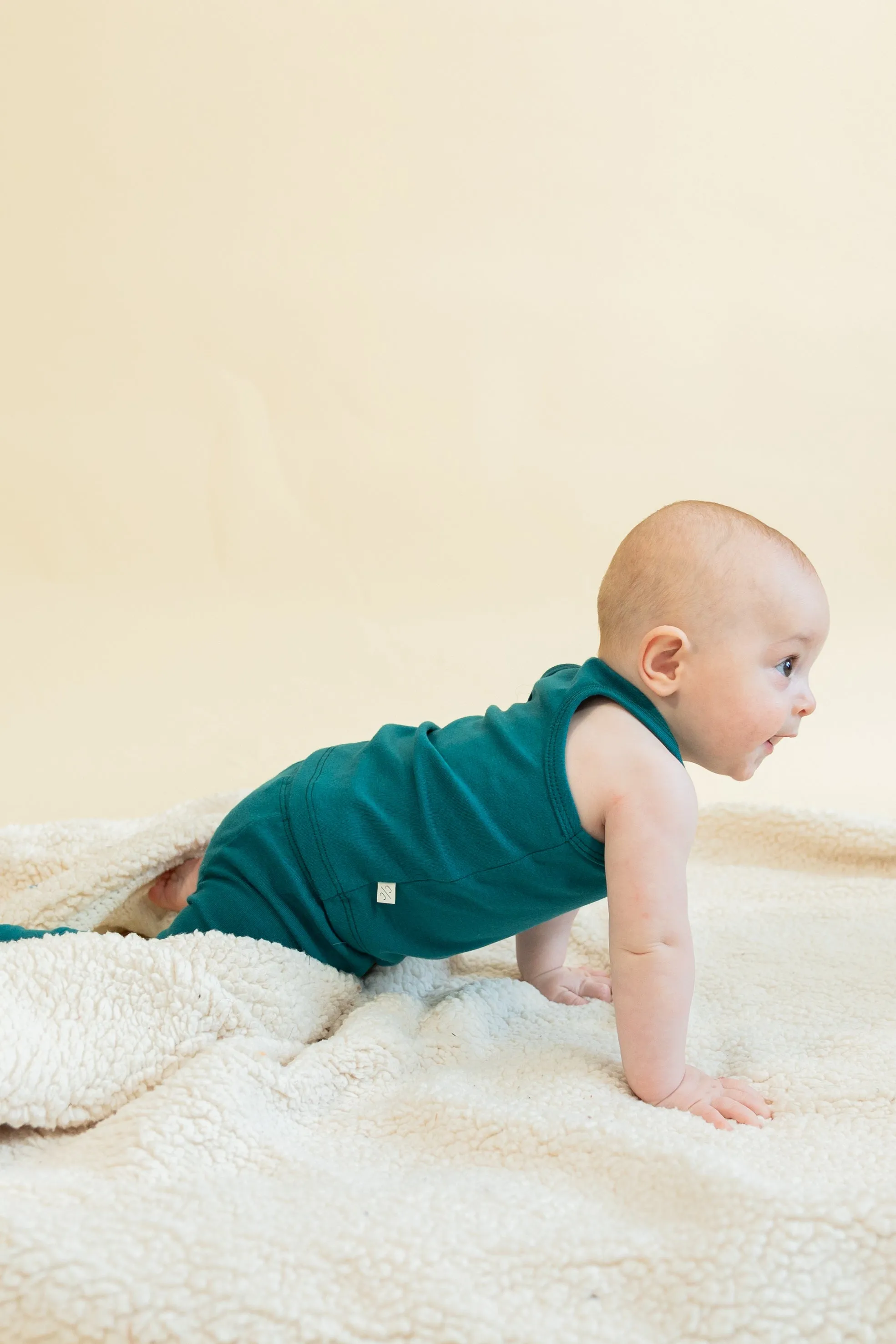 rib knit tank top CO - bayou