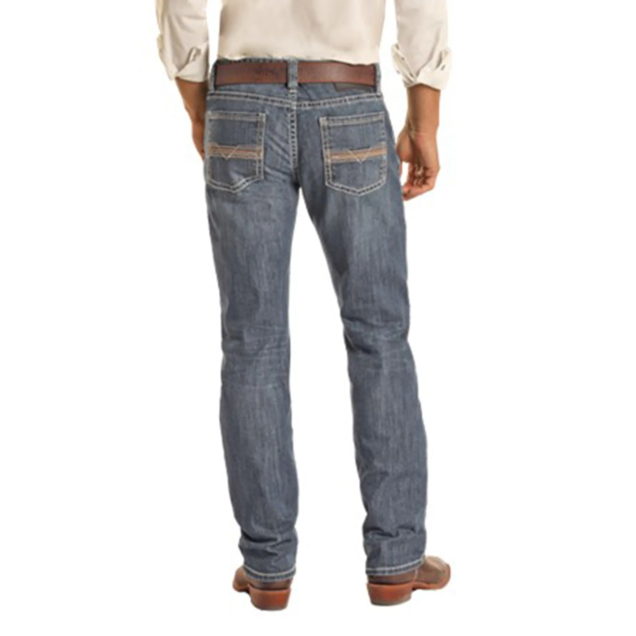 Rock & Roll Men's Slim Fit RevolverJean