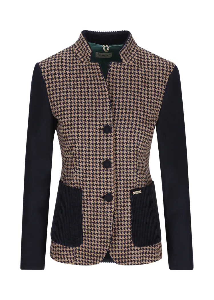 Romina Houndstooth Jacket