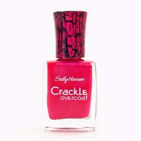 Sally Hansen Crackle Overcoat Nail Polish, 04 Fuchsia Shock Choose Your Pack