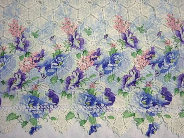 Scalloped Floral Lace