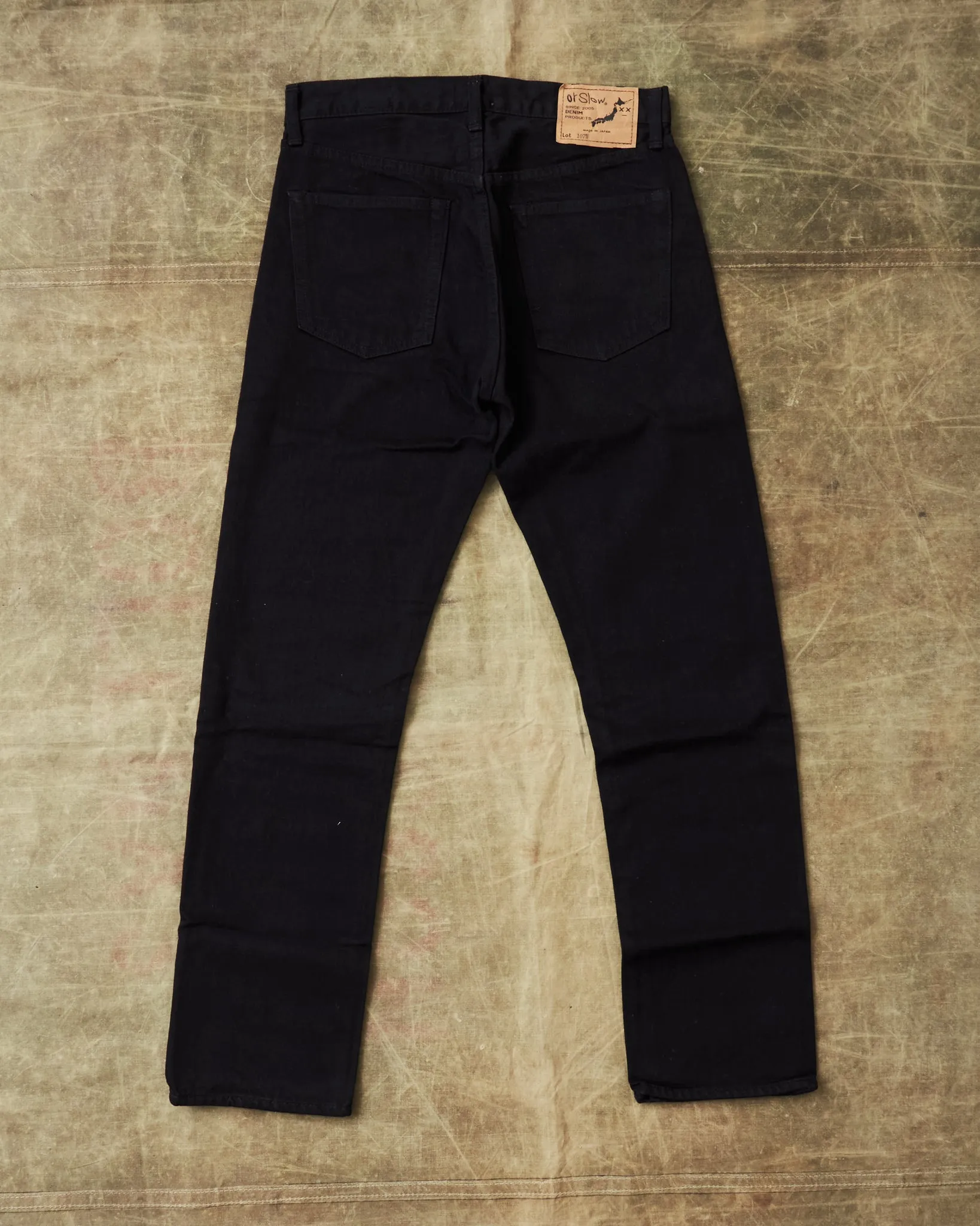 Second Hand OrSlow 107 Slim Fit Jeans Black EU XS / JPN 1