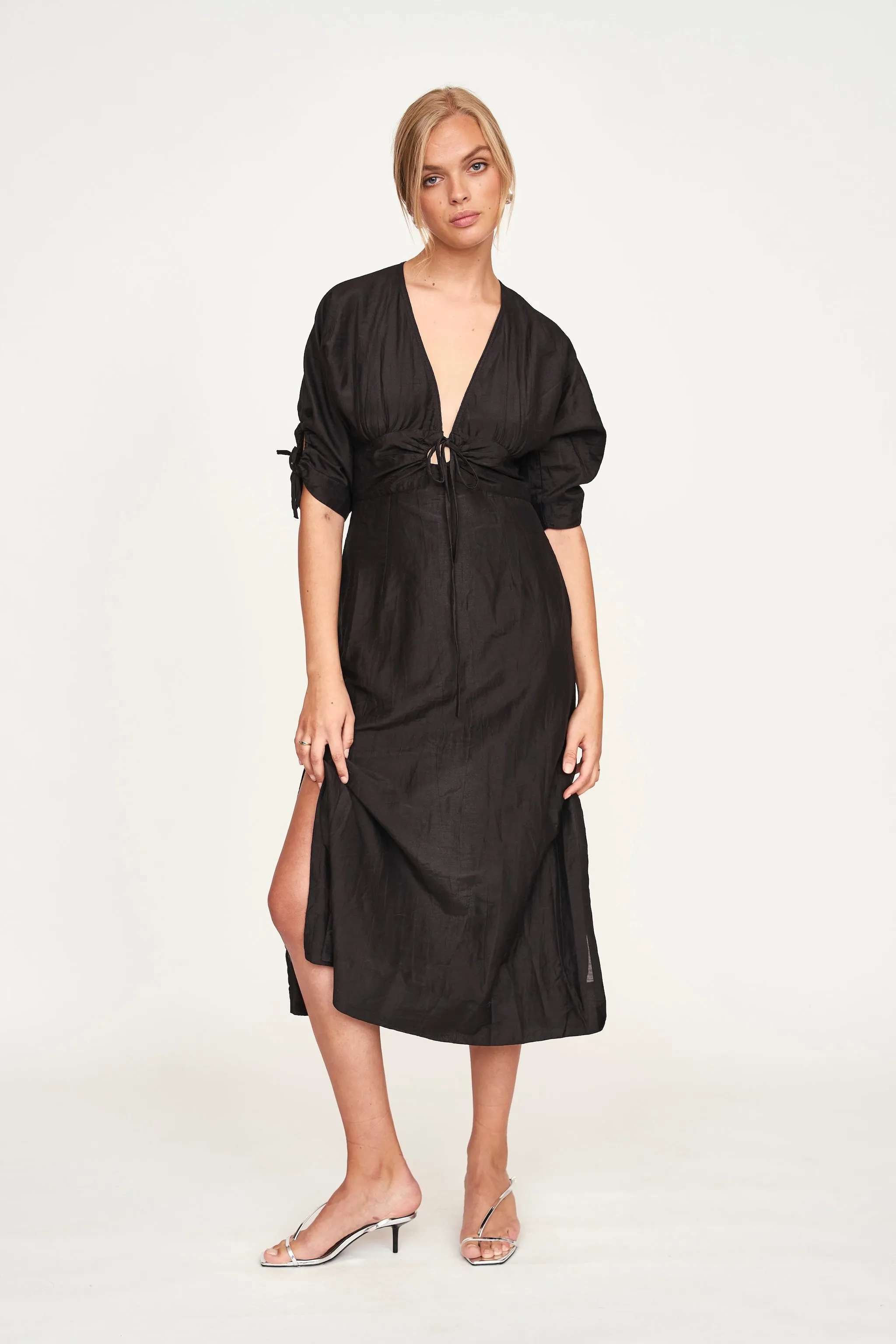 Silver Lake Dress in Black