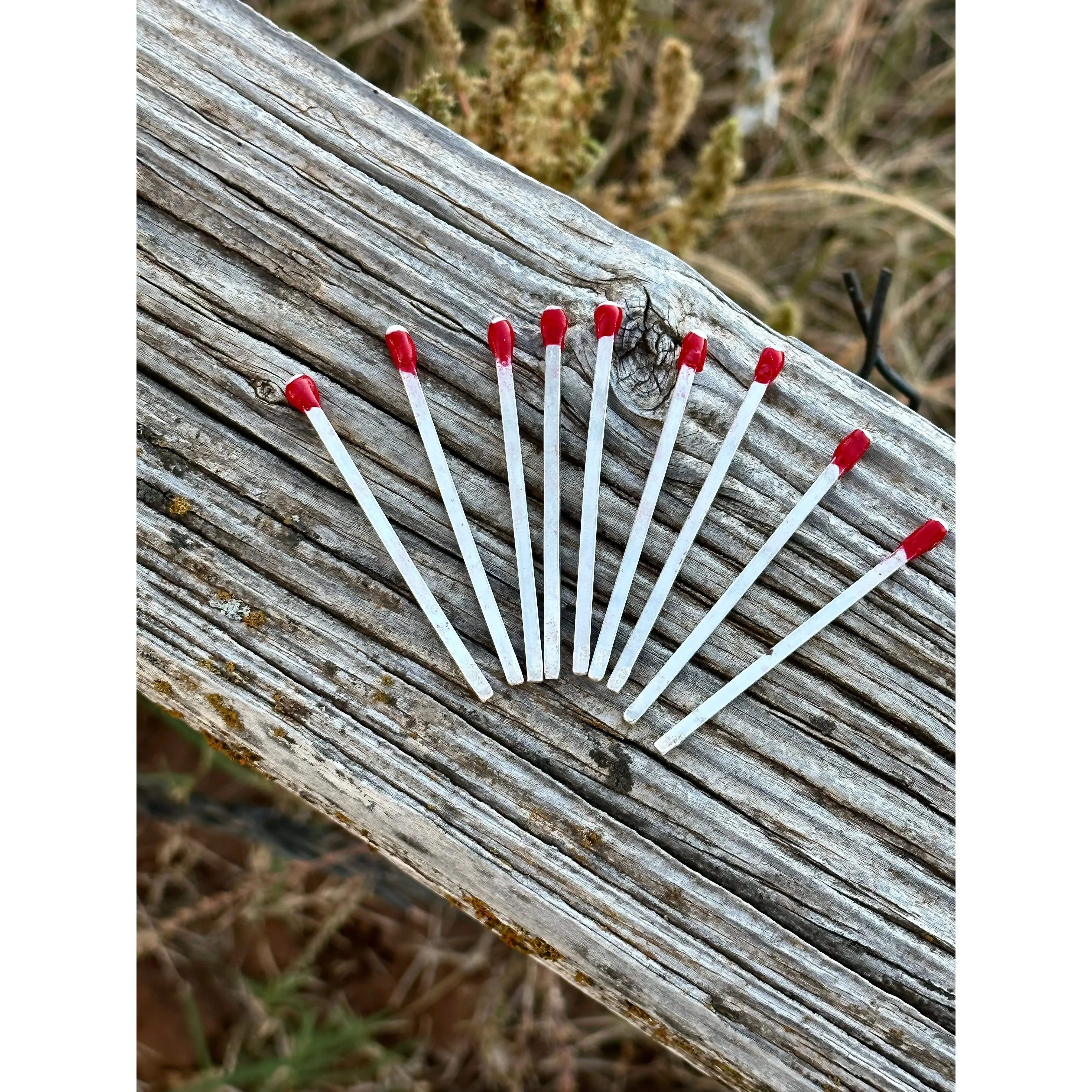 Sterling Cowboy Matchstick