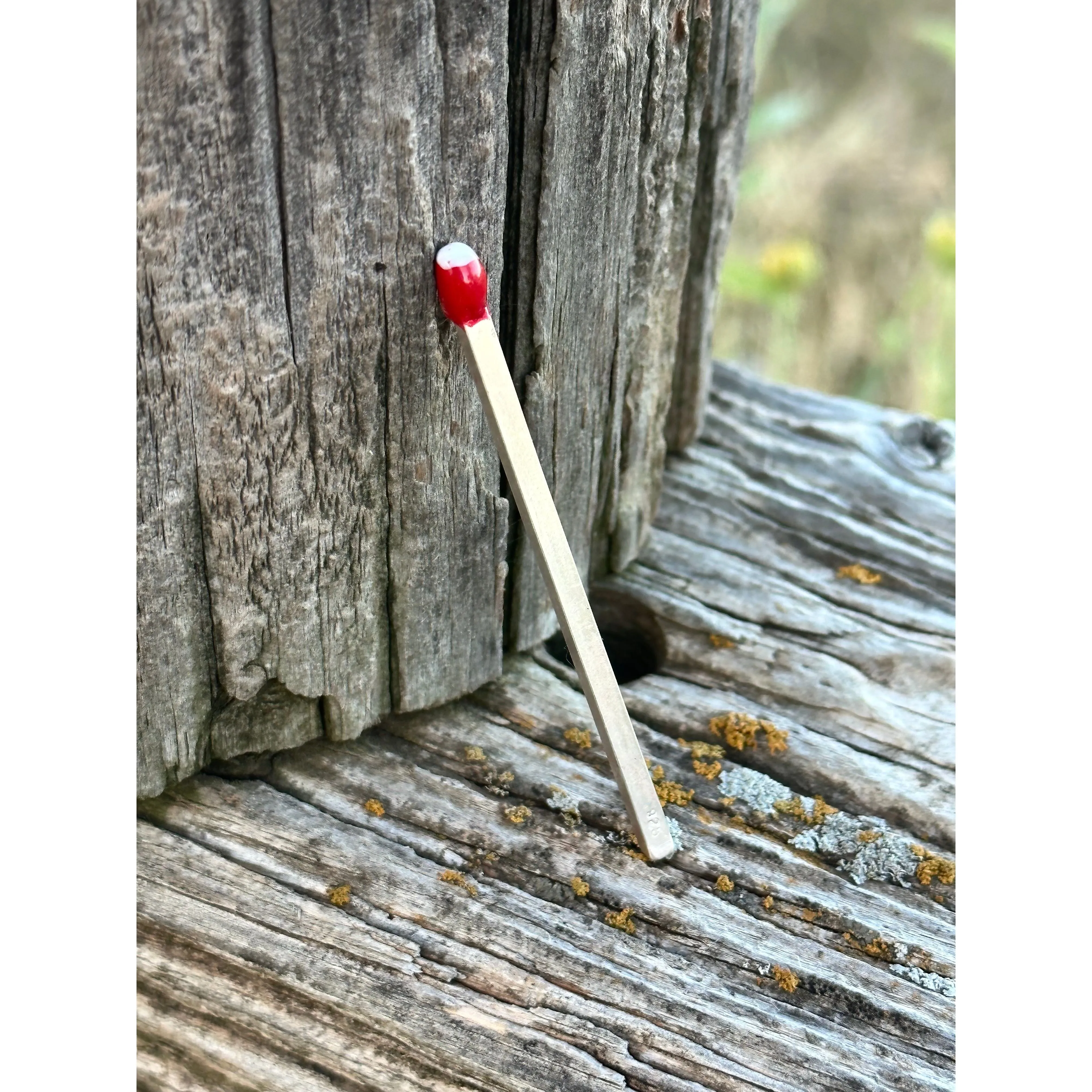 Sterling Cowboy Matchstick