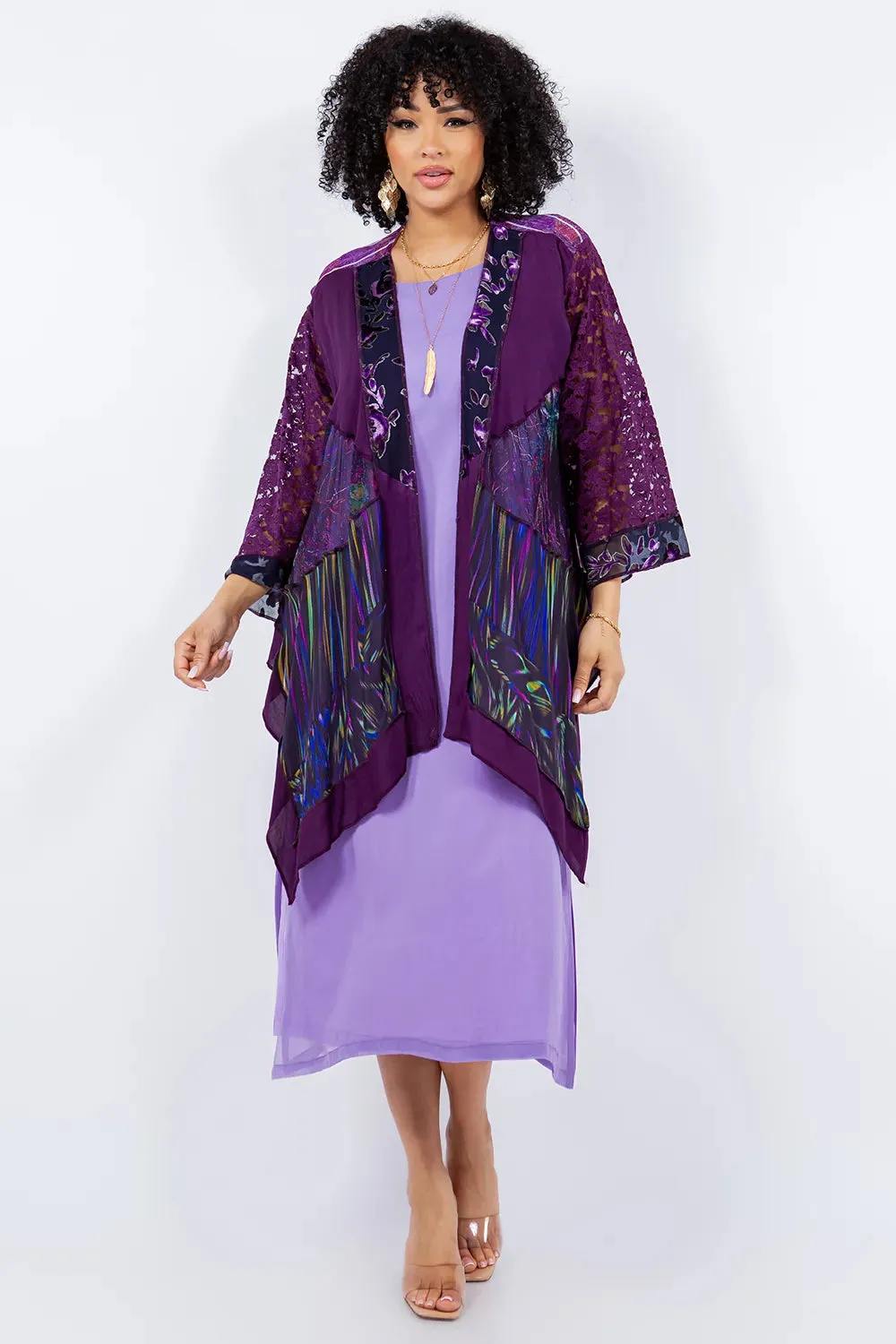 Sterling Style Short Butterfly Jacket - 5805SBJ DARK WINE
