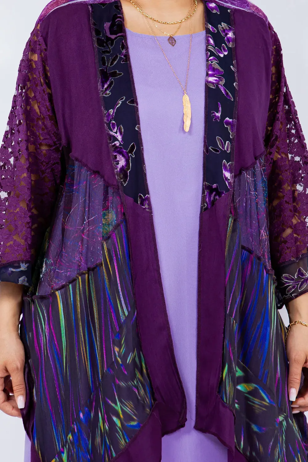 Sterling Style Short Butterfly Jacket - 5805SBJ DARK WINE