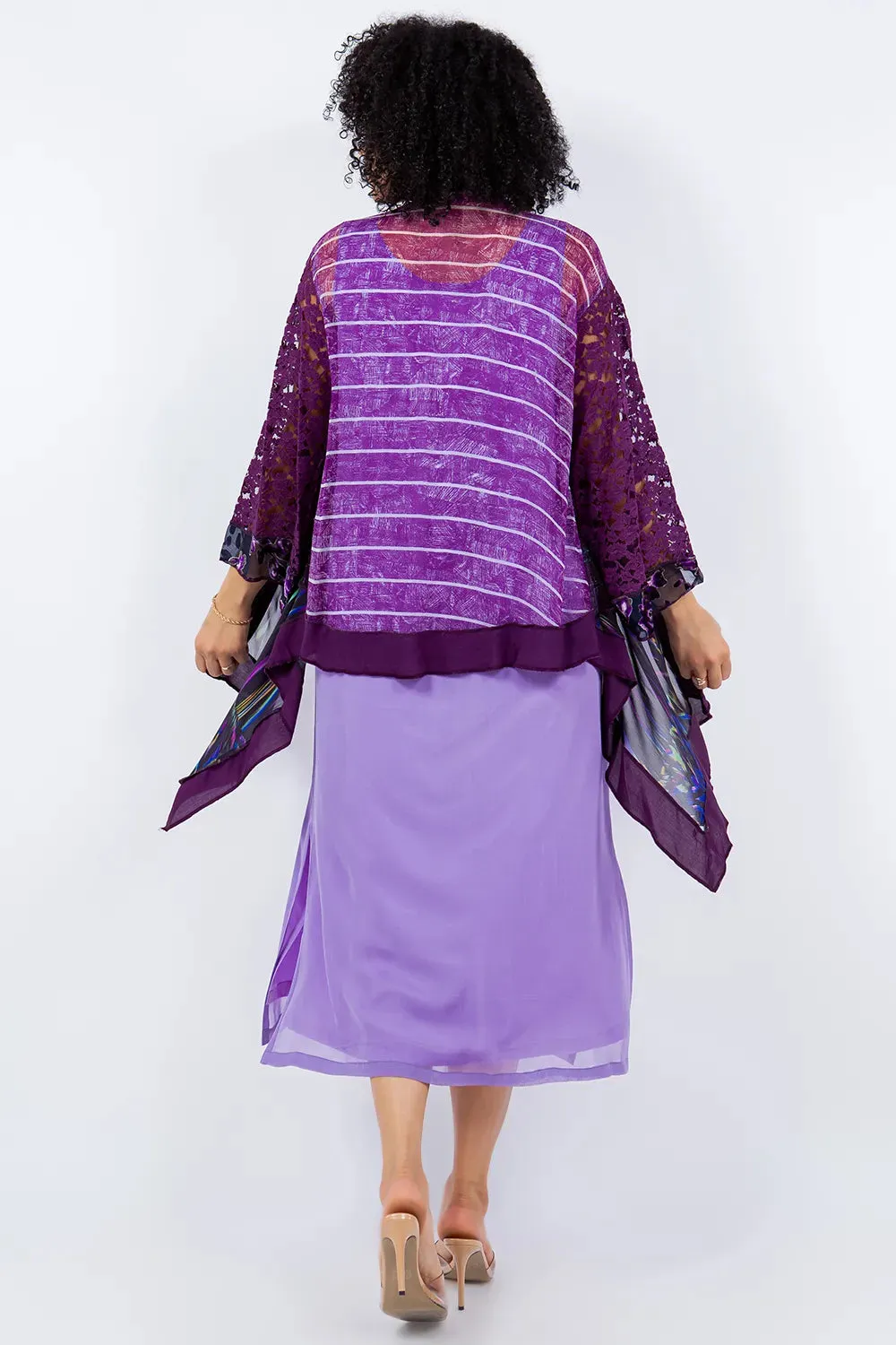 Sterling Style Short Butterfly Jacket - 5805SBJ DARK WINE