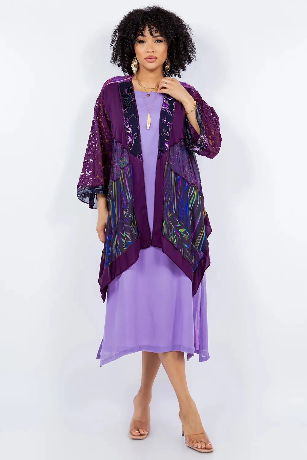 Sterling Style Short Butterfly Jacket - 5805SBJ DARK WINE