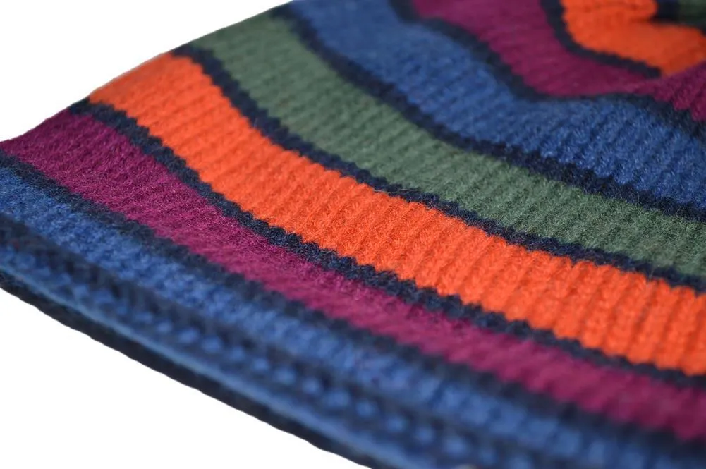 Striper Multicolor Cashmere Hat