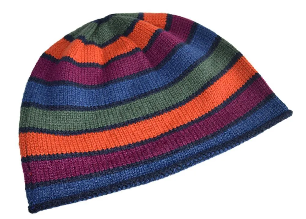 Striper Multicolor Cashmere Hat