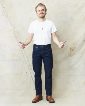 Sugar Cane & Co. Model 2021 Tapered One Wash Jeans SC42021A