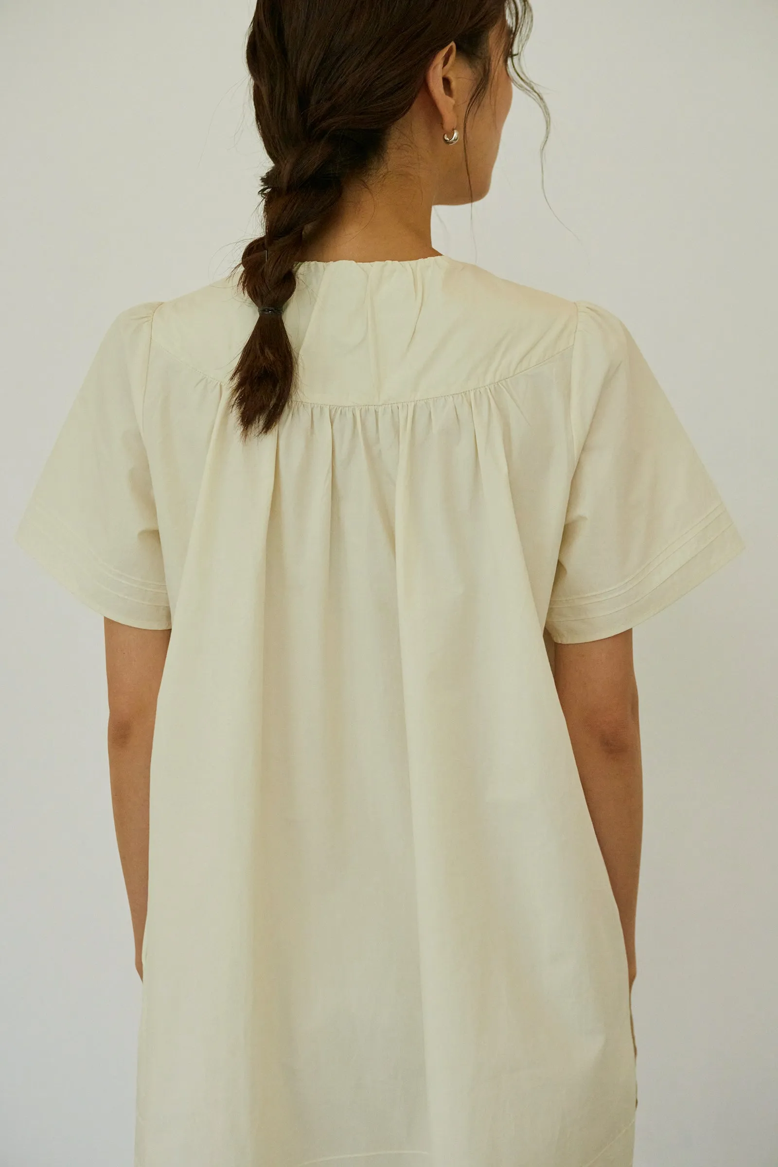 Teacake Dress -- Crisp Cotton