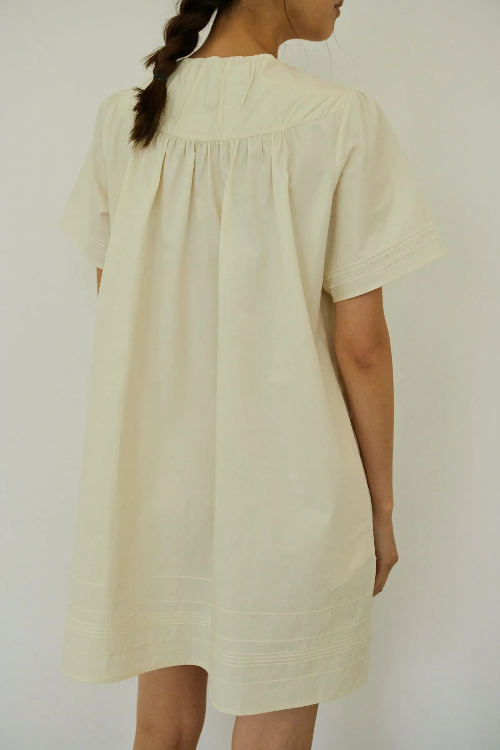 Teacake Dress -- Crisp Cotton