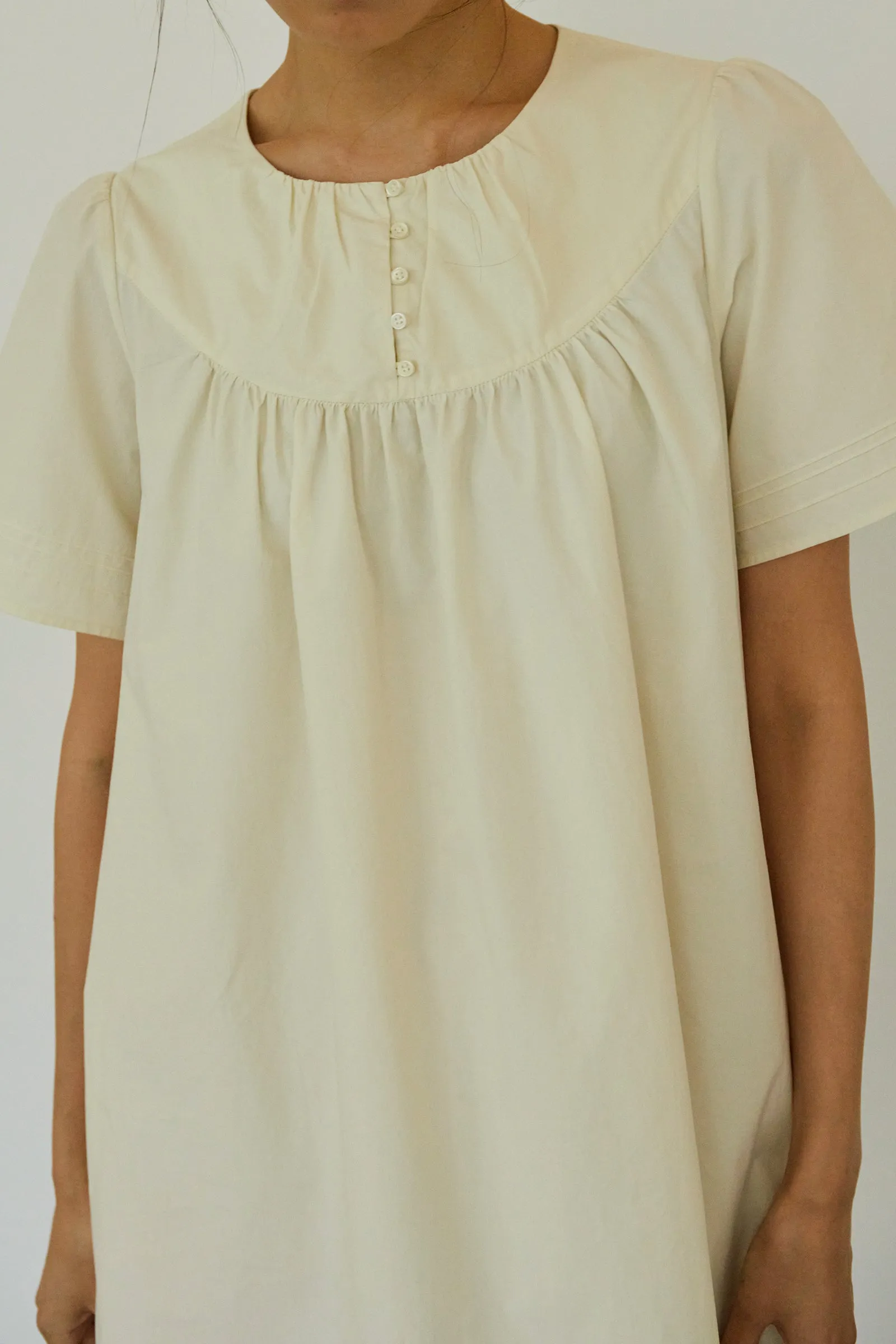 Teacake Dress -- Crisp Cotton