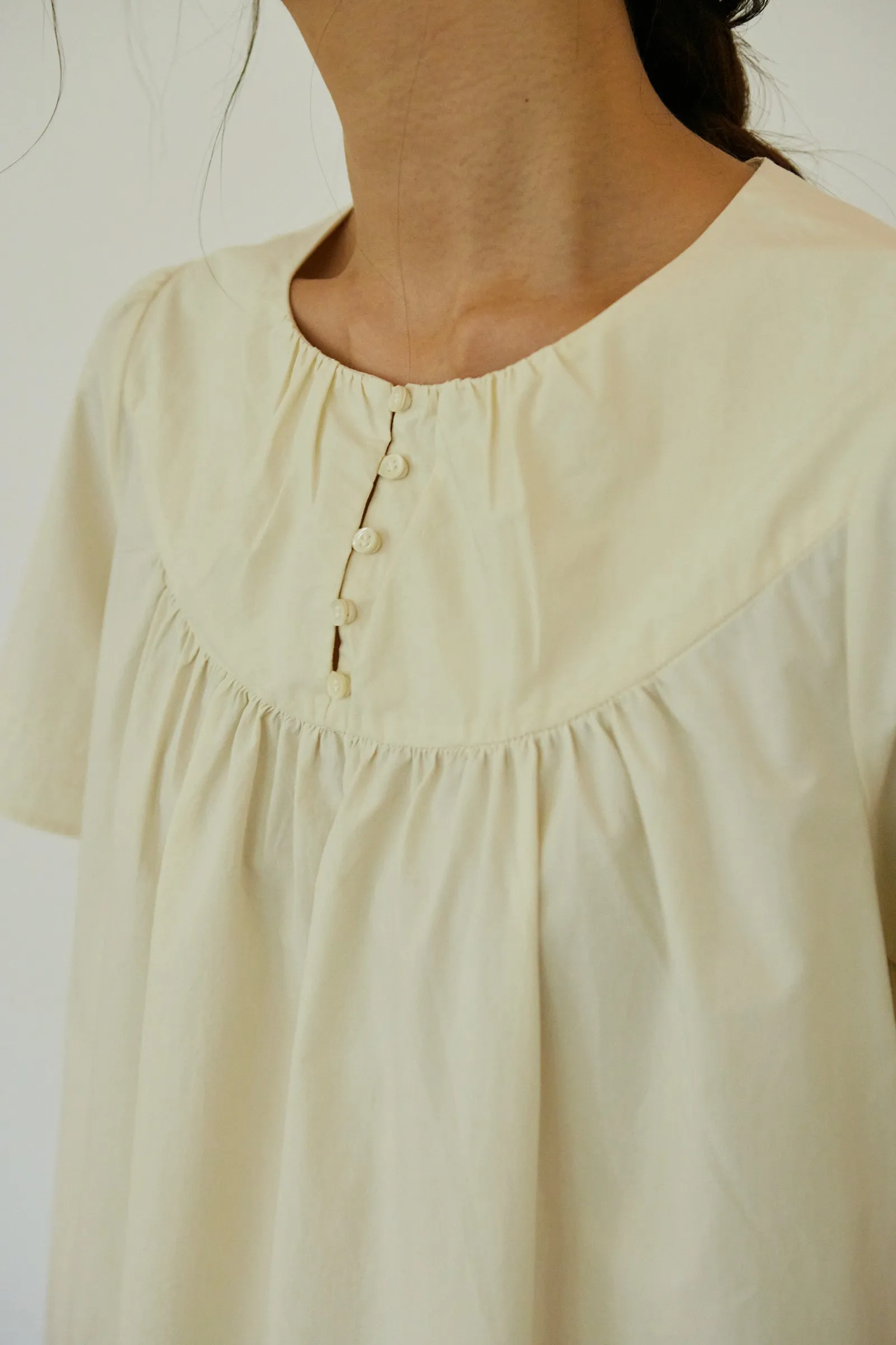 Teacake Dress -- Crisp Cotton