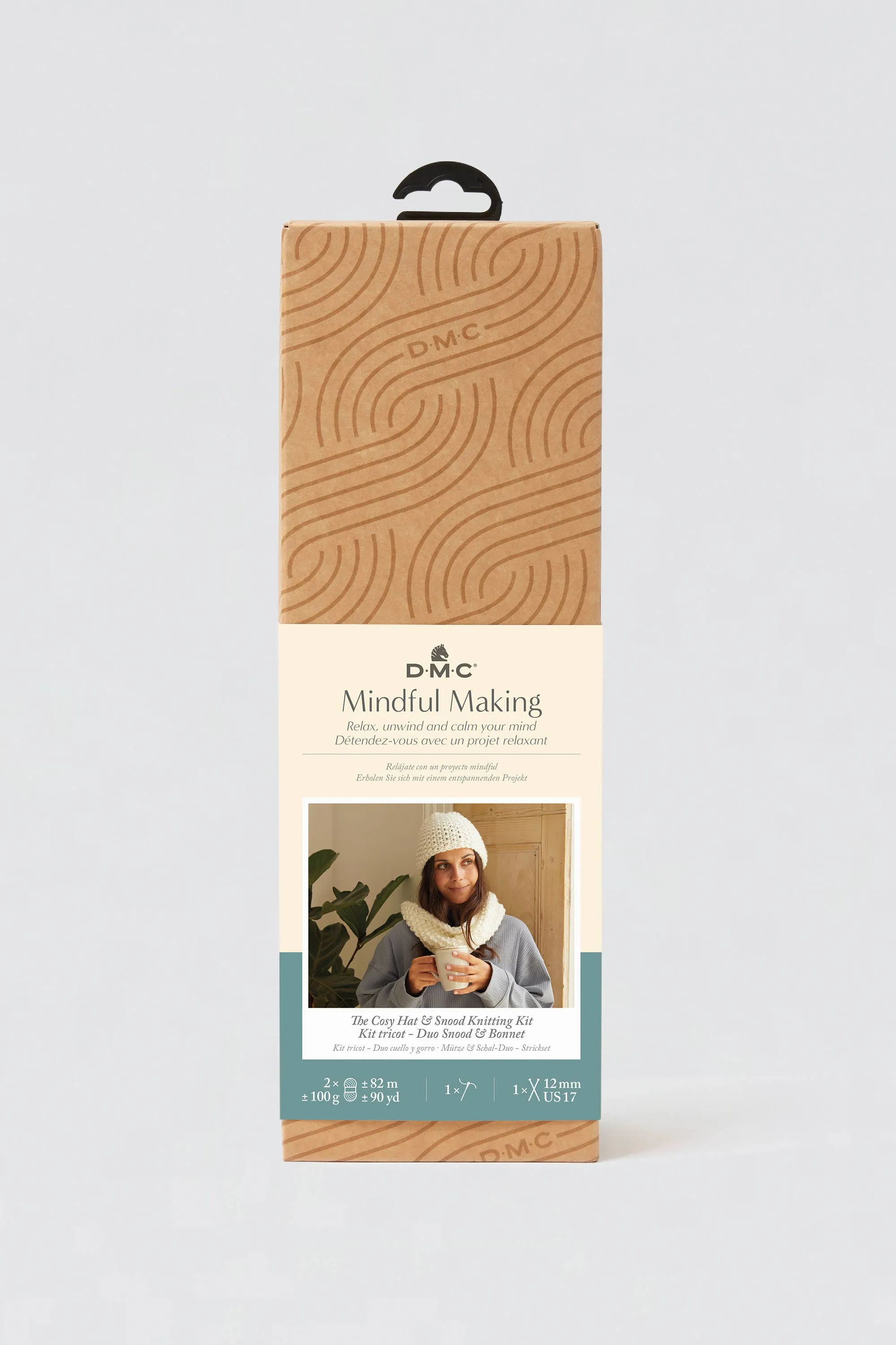 The Cozy Hat & Snood Knitting Kit