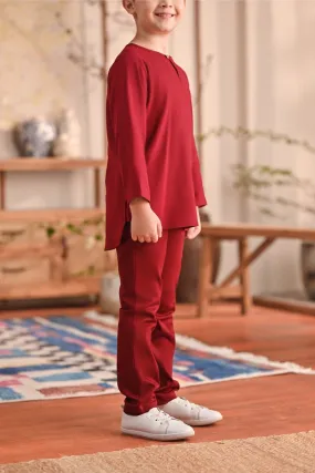 The Perfect Slim Fit Pants - Maroon