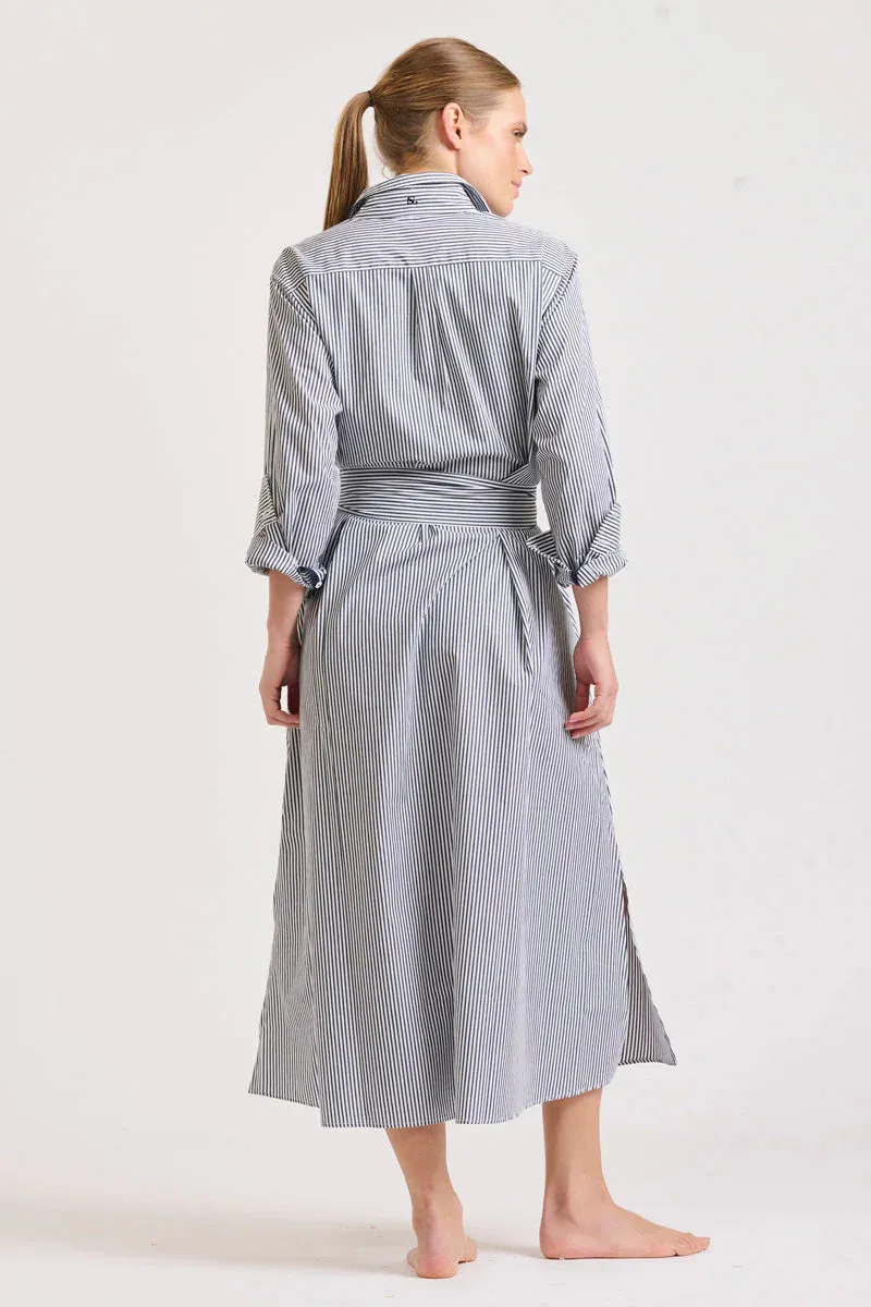 The Pippa Oversized Cotton Longline Dress