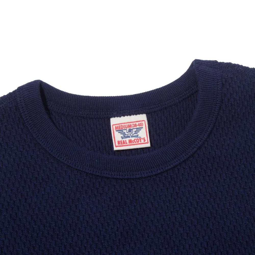 The Real McCoy's U.S. Army Military Thermal Shirt Navy