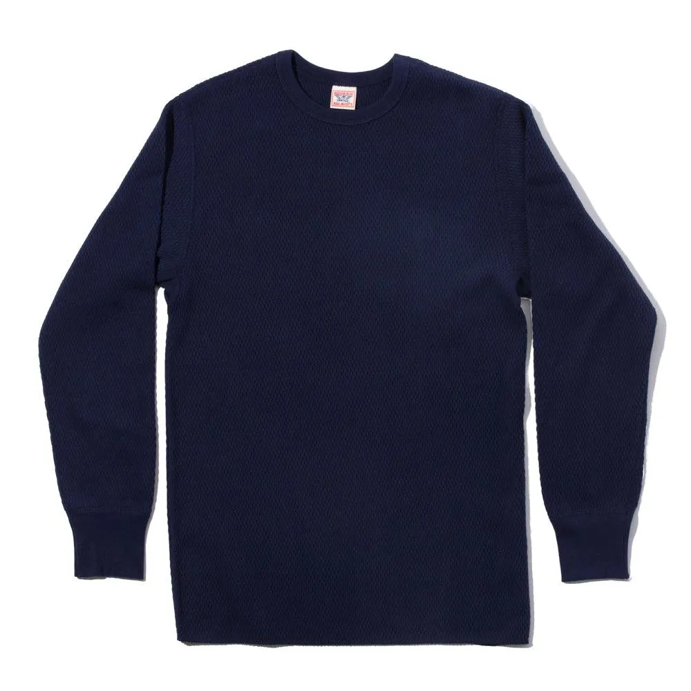 The Real McCoy's U.S. Army Military Thermal Shirt Navy