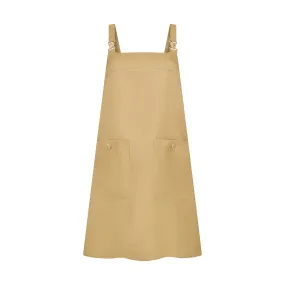 THE STROMBUS SHIFT DRESS-KHAKI