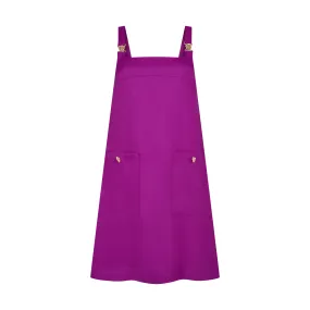 THE STROMBUS SHIFT DRESS-PURPLE