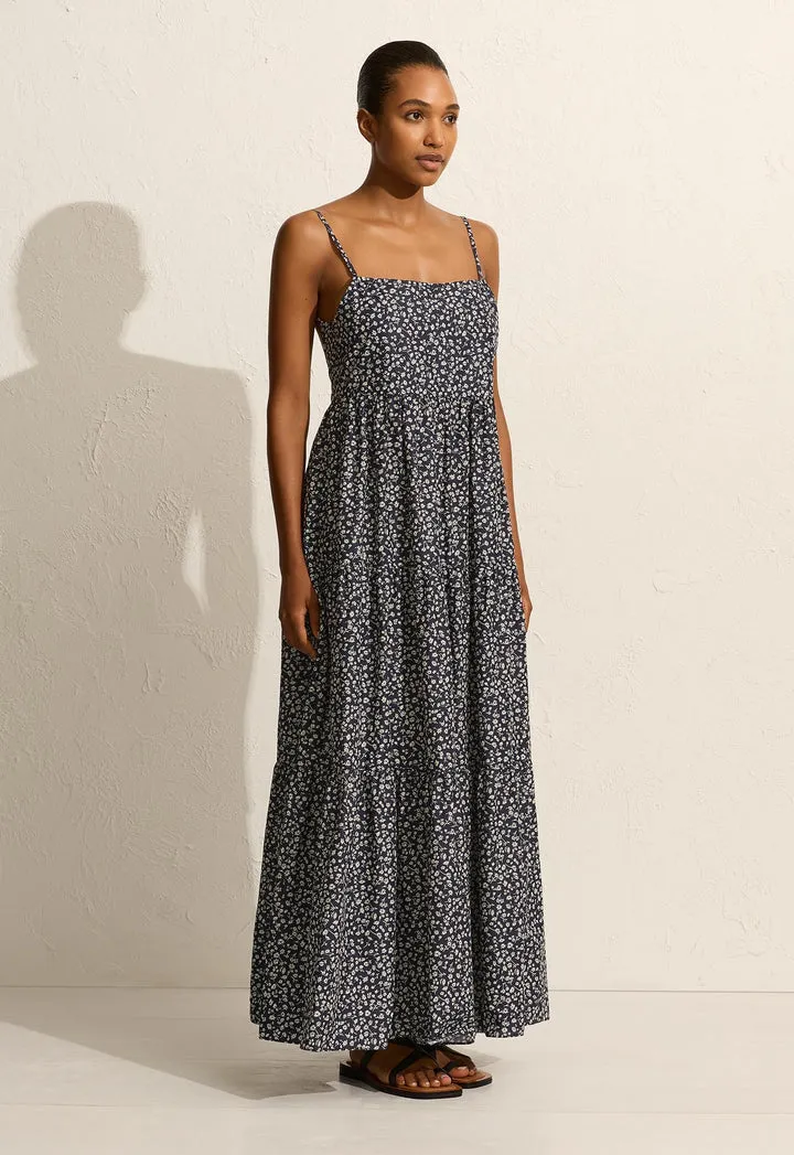 TIERED LOW BACK SUNDRESS - DANDELION