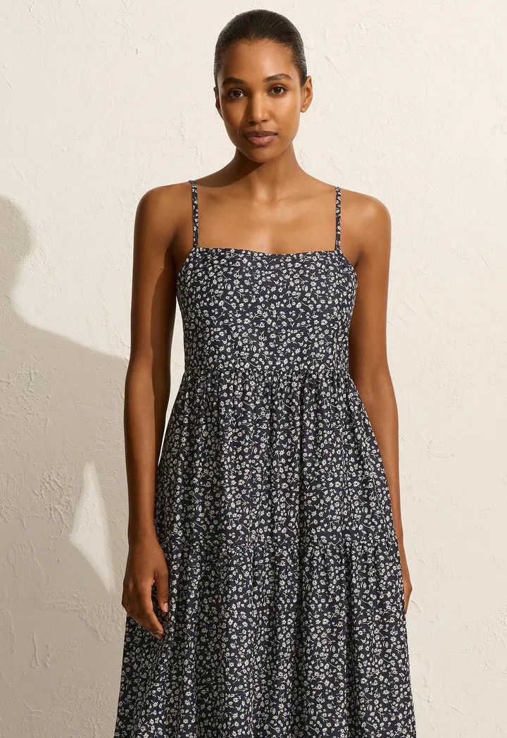 TIERED LOW BACK SUNDRESS - DANDELION