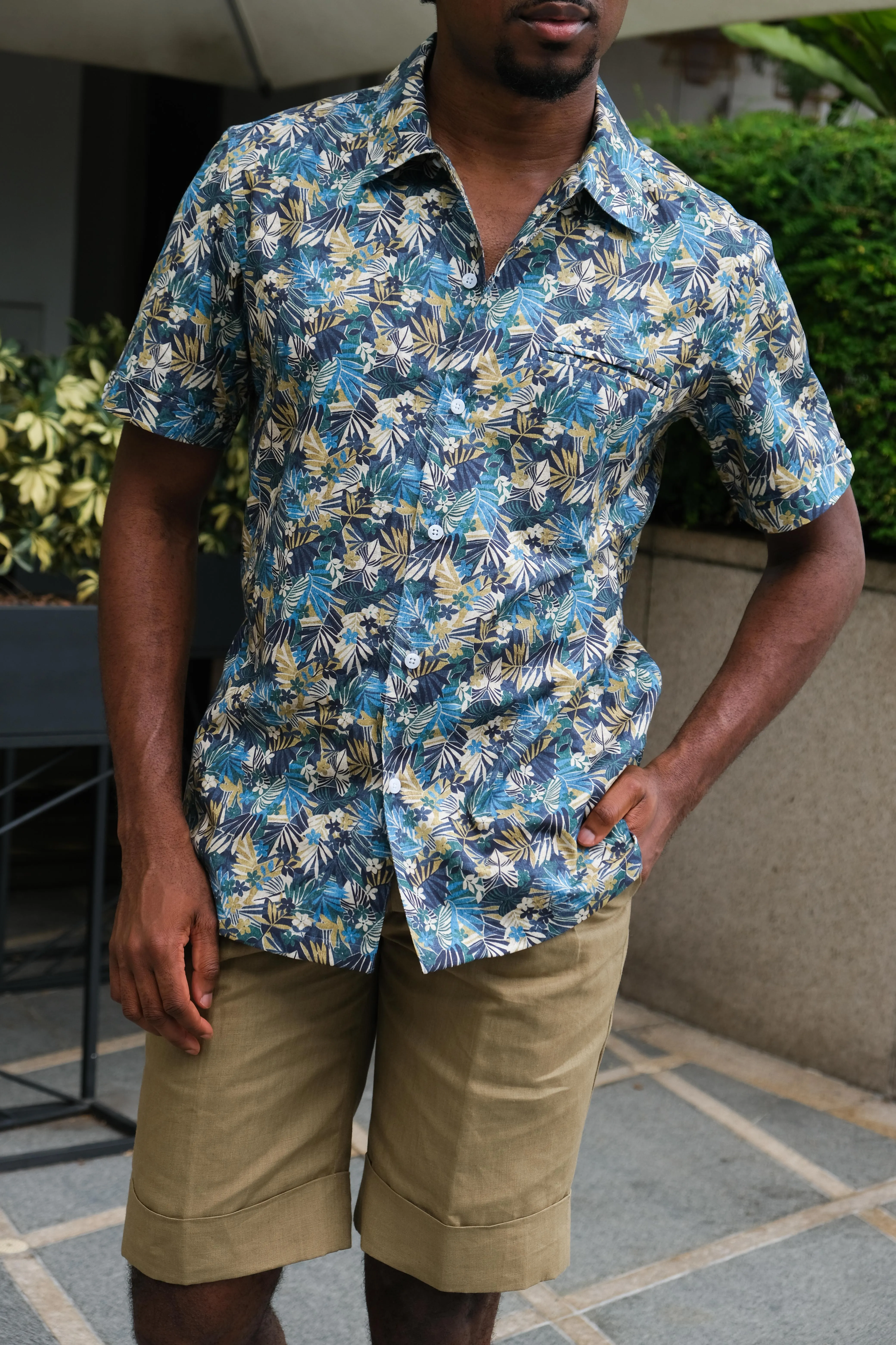 Torea Bay Print Short Sleeve Shirt