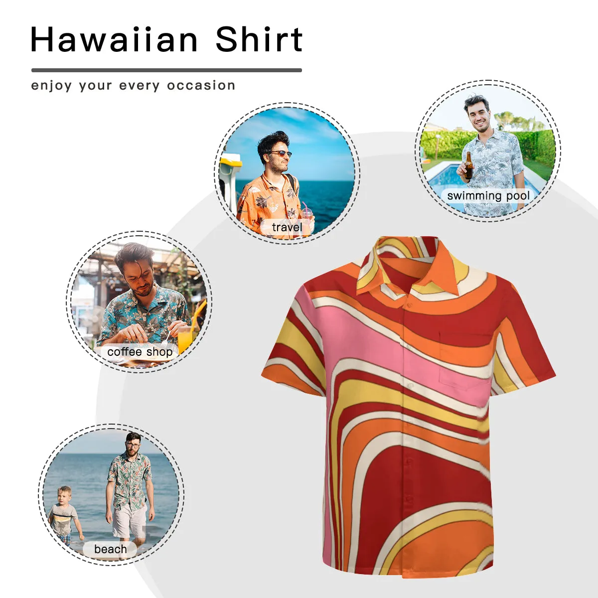 Vintage 70s style shirt, Retro Shirt Men, Hippie Shirt Men, Men's Stripe shirt, 70s Shirt Men, 70s inspired shirt, 70s Groovy Shirt