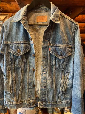 Vintage Levis Denim Jacket, 38 XS-S