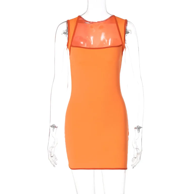 Vvsha Cassidee Basic Mini Dress