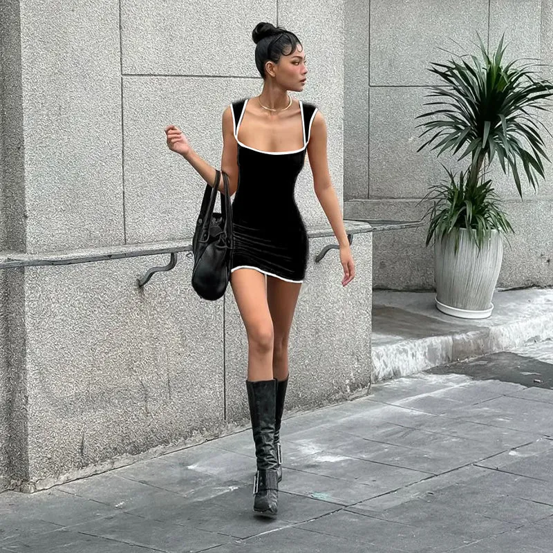 Vvsha Cassidee Basic Mini Dress