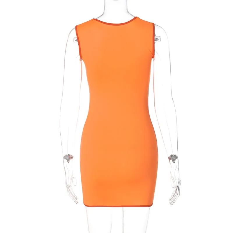 Vvsha Cassidee Basic Mini Dress