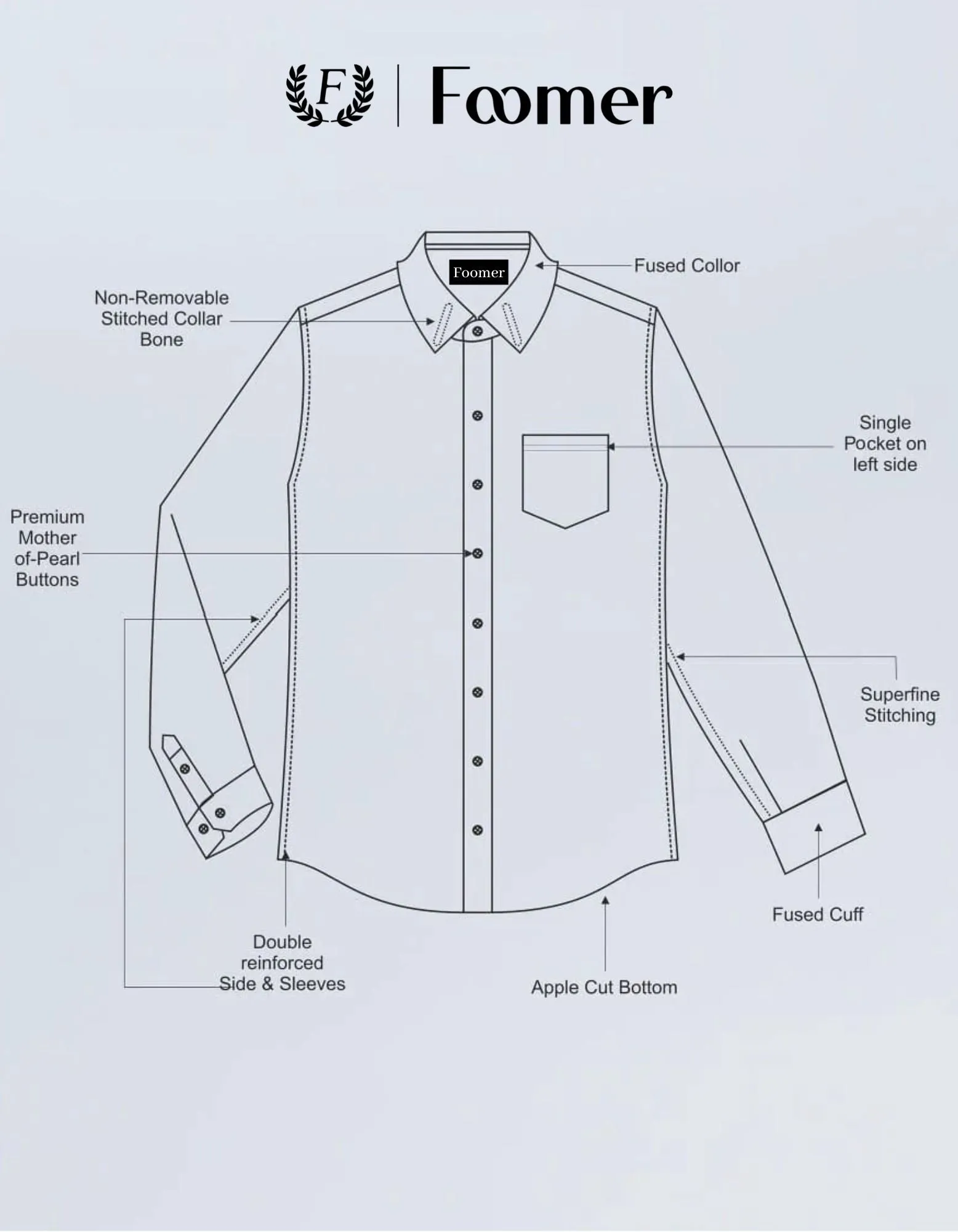 White And Blue Check Printed Cotton Shirt For Men's