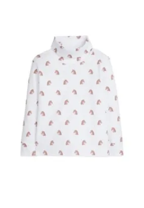 White horse turtleneck