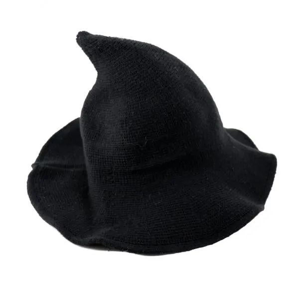 Witch Knit Hat - Black