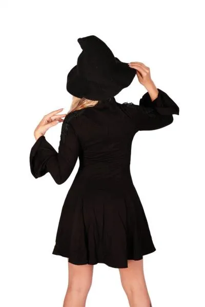 Witch Knit Hat - Black