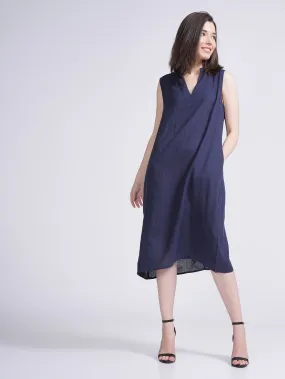 Women Linen A-Line Dress