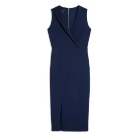 Women Wmd-Tilolah-Seam Detail Bodycon Dress - Dk-Navy