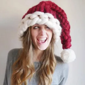 Wool Knit Christmas Warm Fashion Home Outdoor Party Hat