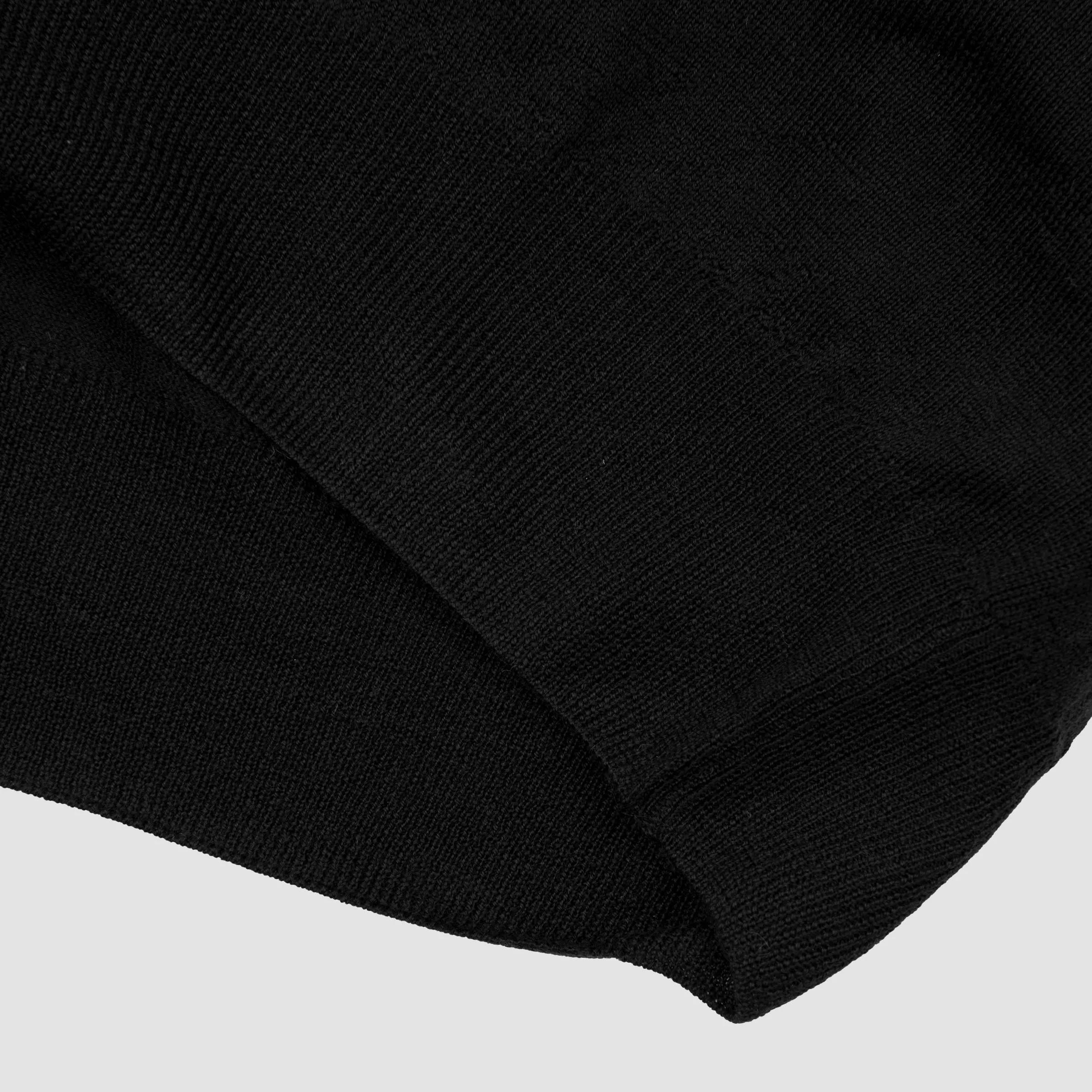 Wool Rollneck Sweater Black