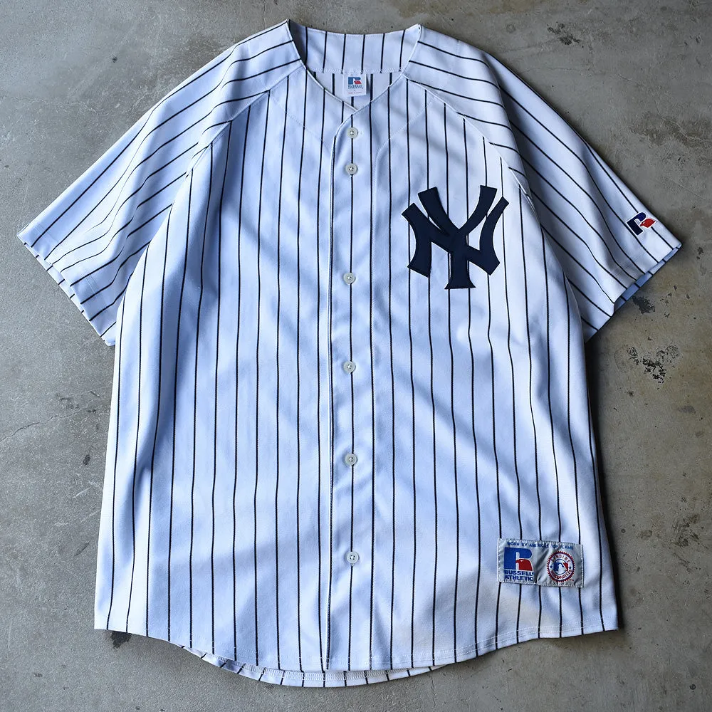 Y2K　MLB NY Yankees/ニューヨーク・ヤンキース “Alex Rodriguez #13” ベースボールシャツ　220926