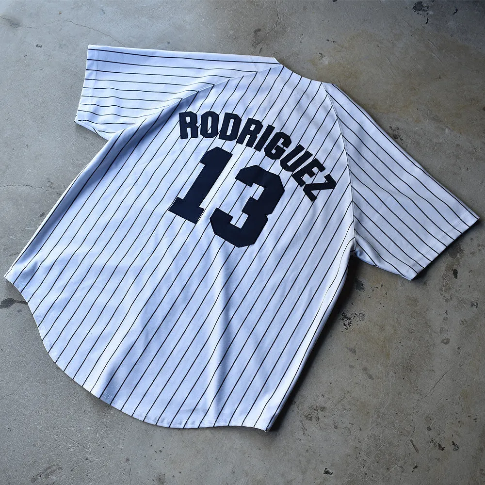 Y2K　MLB NY Yankees/ニューヨーク・ヤンキース “Alex Rodriguez #13” ベースボールシャツ　220926