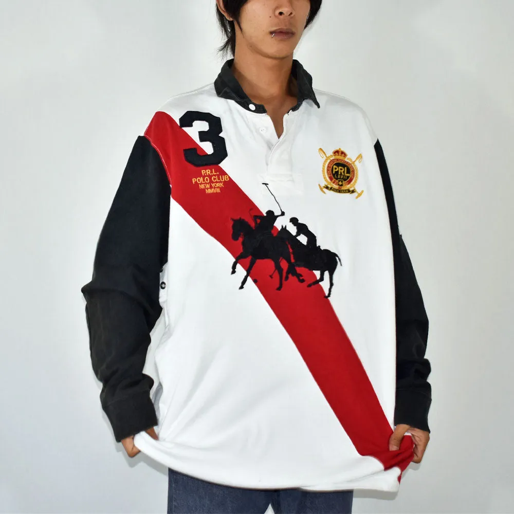 Y2K　Polo Ralph Lauren/ポロ ラルフ ローレン スウェット ラグビージャージ　230829